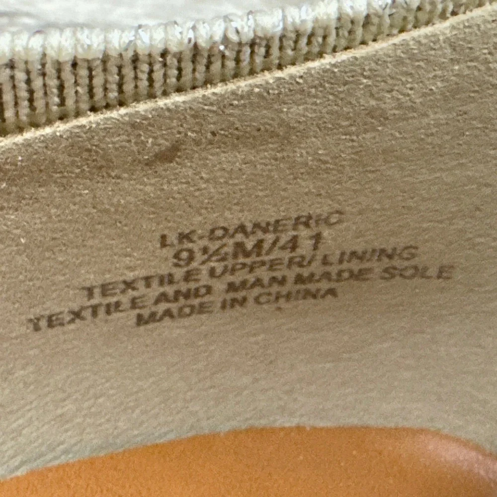 NEW Lucky Brand 9.5M Daneric Metallic Knit Washable Square Toe Ballet Flats - Picture 11 of 11